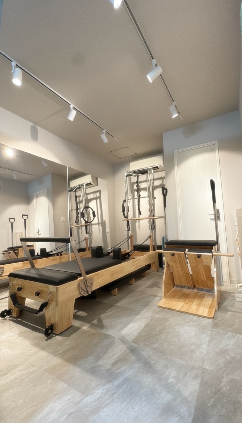 三島松本店のマシンピラティス設備